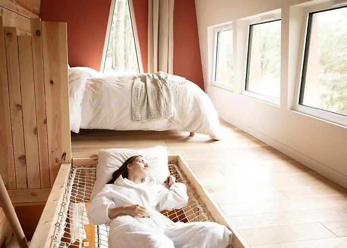 Bain de forêt - Lodges Cosy&Spa