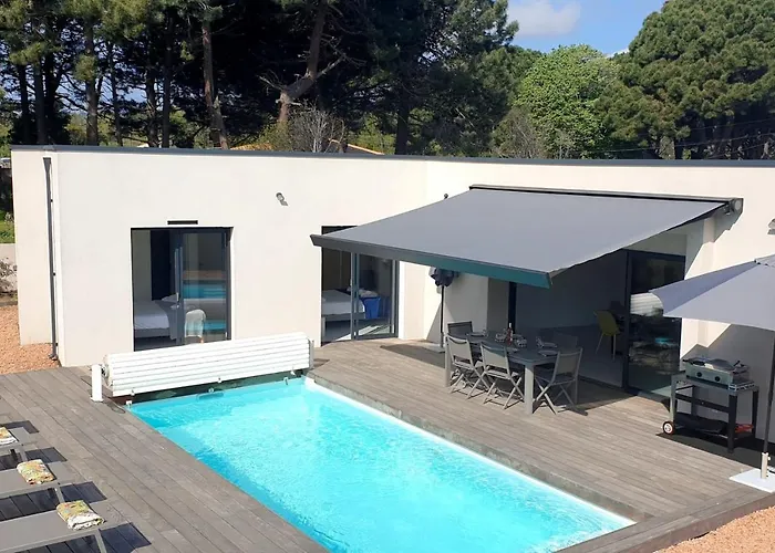 Villa Rossa 6 pers dans résidence avec piscine chauffée privée