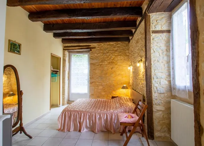 Charmante maison en pierre avec jardin clos, Tourtoirac - FR-1-616-280