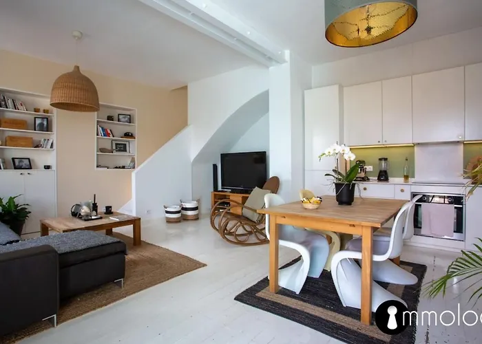 Maison climatisée avec vue mer