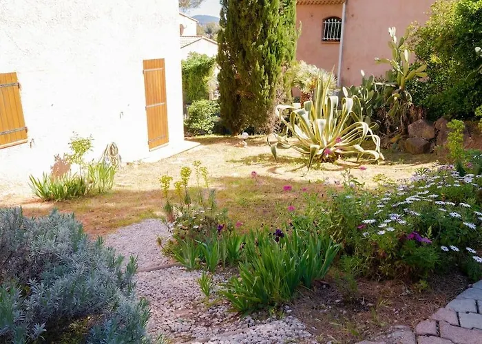 Maison familiale sous les palmiers de Hyères
