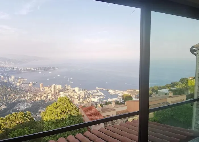 Villa With Unique & Breathtaking View Over Sea, Monte-Carlo, Italy & Alps