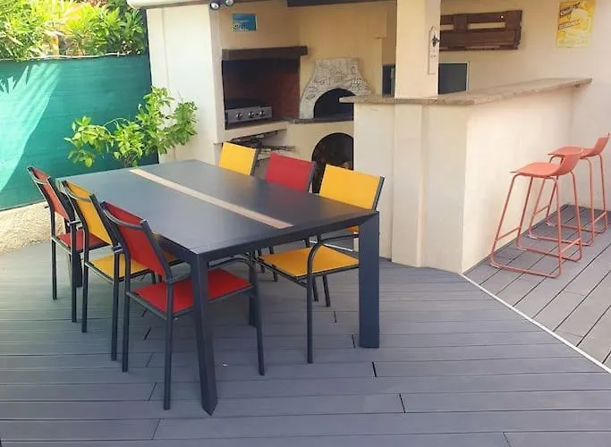 Joli haut de villa 3 chambres climatisé avec jacuzzi