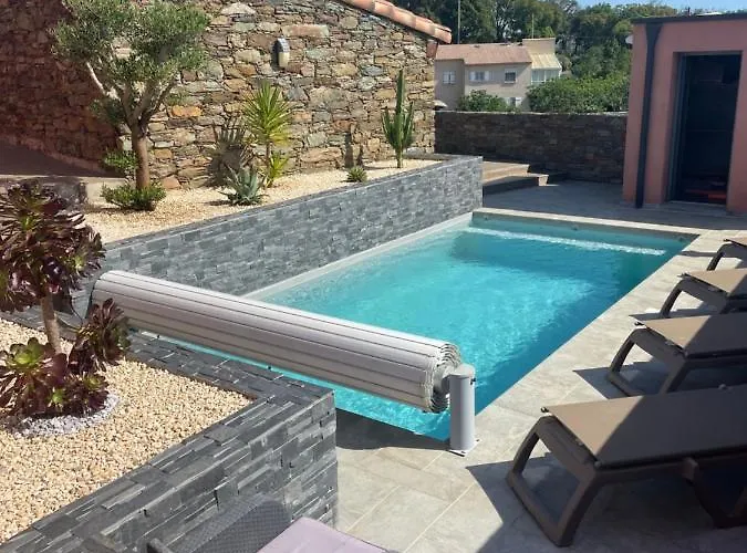 La Bergerie Furiani avec piscine privée Residence Digoune