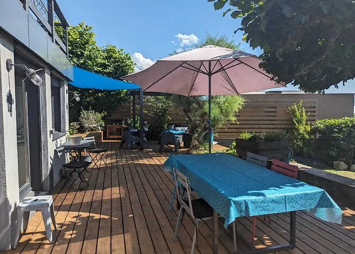 Maison 140 m2 avec vue lac, Terrasse 100m2, jardin