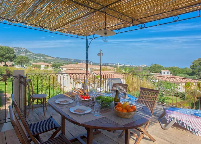 Bel Appartement Hortensia avec grande terrasse 4 à 6 personnes