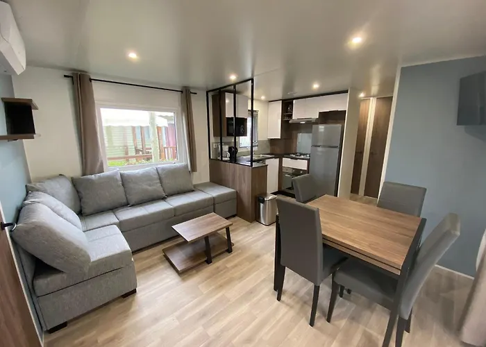Mobil home familial neuf de 2024 pour 8 personnes