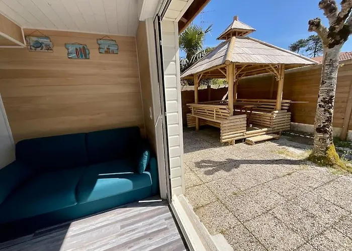 La Villa Azur - Chaleureuse maisonnette avec piscine partagée