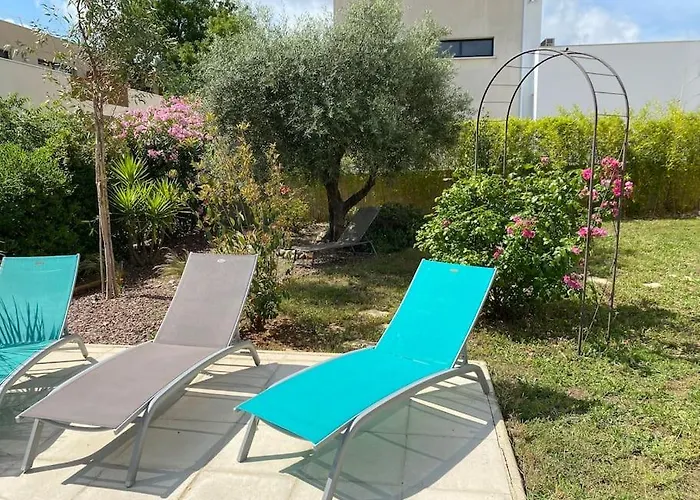 Jolie villa avec piscine
