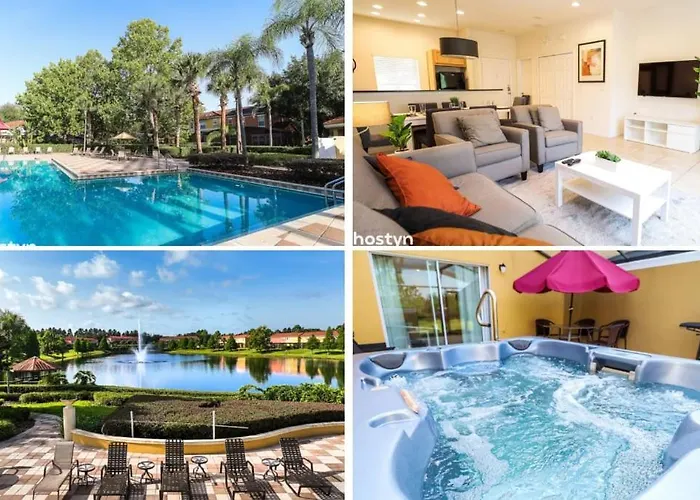 Beautiful Townhome W Hot Tub Near Disney