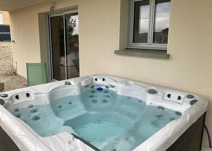 Jacuzzi avec vue exceptionnelle