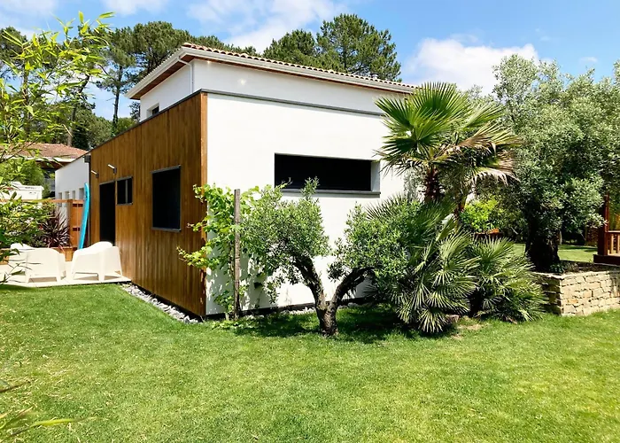 Luxury Bali Villa In Hossegor 5 Stars- Pool & Petanque