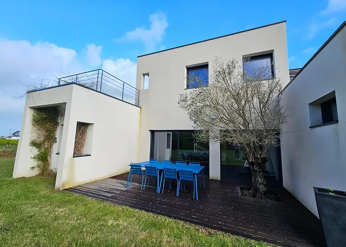 Maison d'architecte 9p - 400m de la mer&du bourg