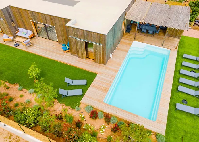 Casa di Leccia, Superbe Villa à proximité immédiate des plages, piscine privée