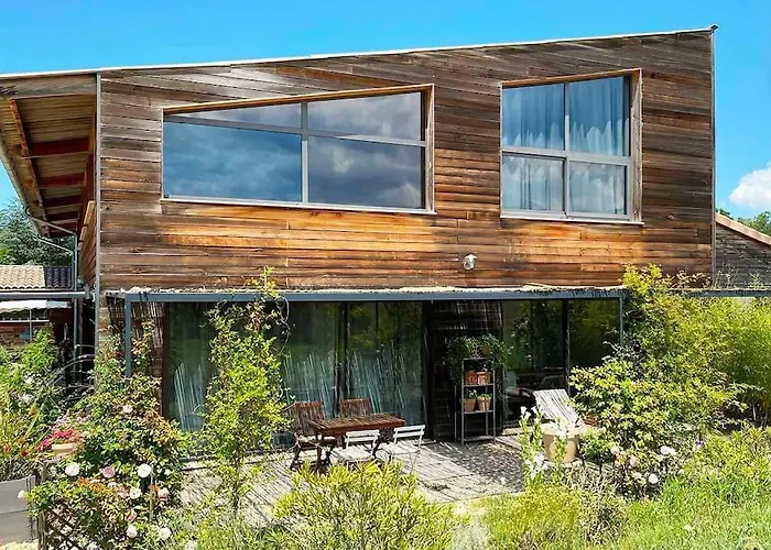 Maison Contemporaine vue Mont Ventoux