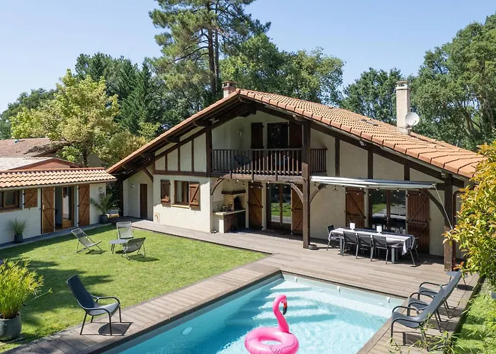 Villa moderne pour 12 à Capbreton avec piscine - FR-1-791-27
