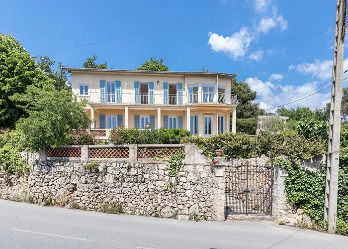 Villa 3 chambres avec piscine et vue mer - La Turbie proche Monaco