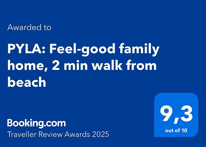 Pyla: Feel-Good Family Home, 2 Min Walk From Beach