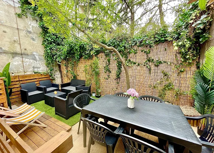 BnGo I Maison Mimosa I Jardin, 3 chambres, 9 personnes