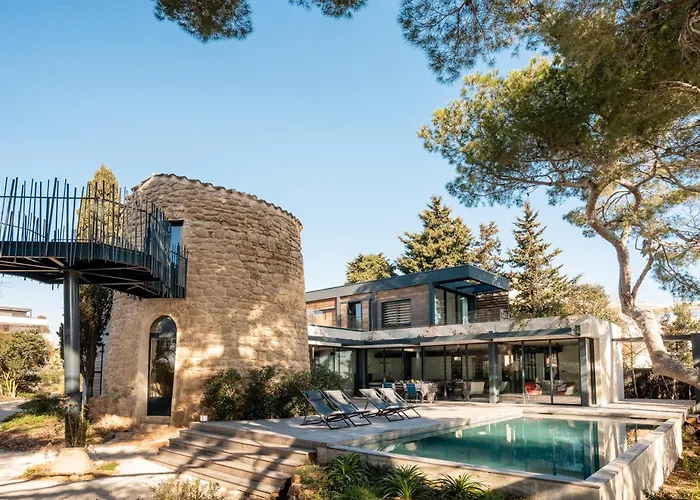 La sublime villa du moulin avec vue mer exceptionnelle !