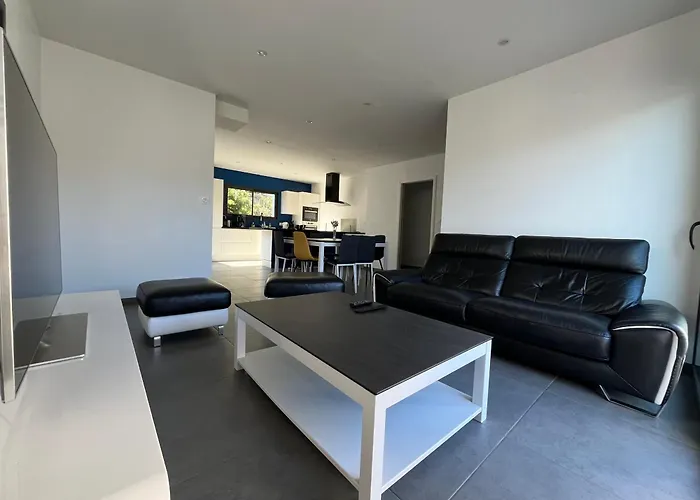 Maison 4ch/8pers Bourg de Baden