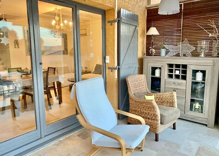 Maison 4 pièces climatisée - 6 personnes - Cadre paisible avec WiFi - FR-1-308-159