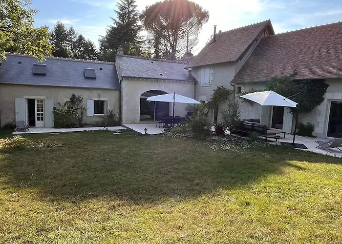 Le Clos Des Moriers 2 Hours From Paris-Piscine-12 Pers