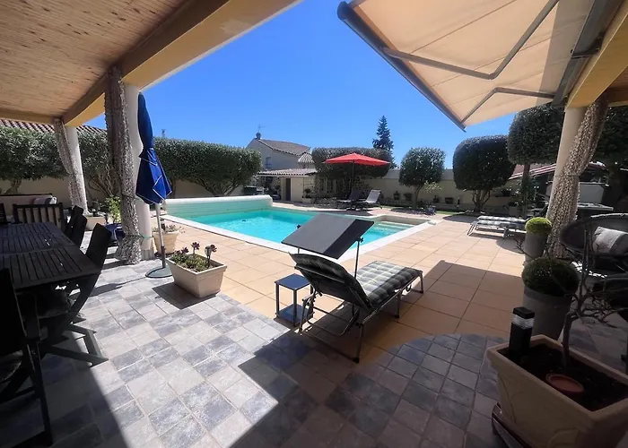 Belle villa avec piscine et spa
