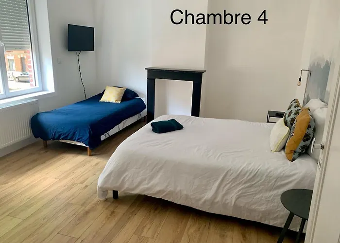 maison 22 couchages prox gare et centre Max 10 chambres