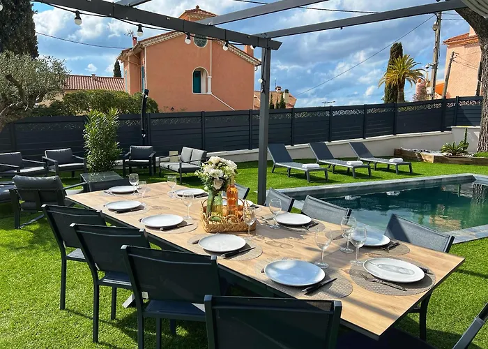 Le Grand Pin villa Climatisée, Piscine, Rooftop