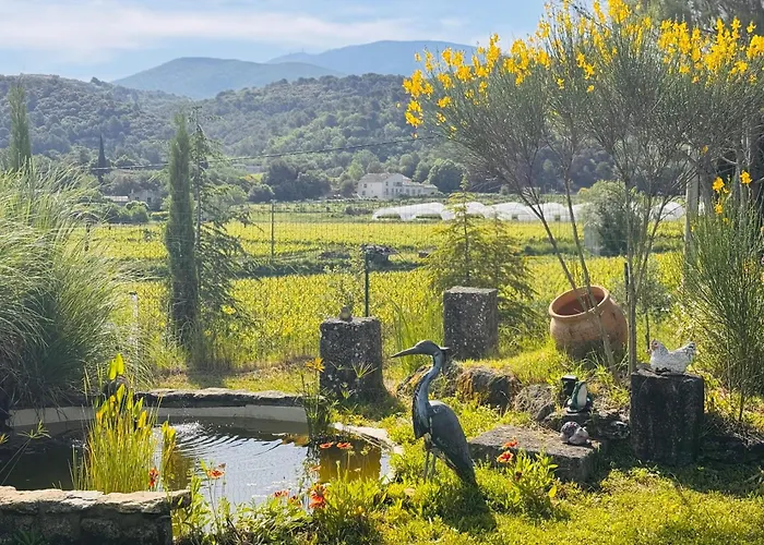 Mas des Anges - Bastide de 5 chambres avec piscine