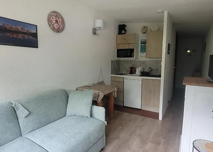 studio plein sud vue Mont Blanc CHAMONIX