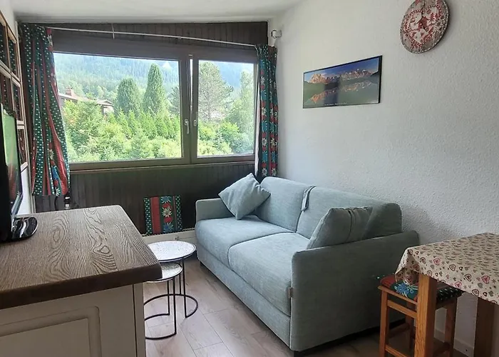 studio plein sud vue Mont Blanc CHAMONIX