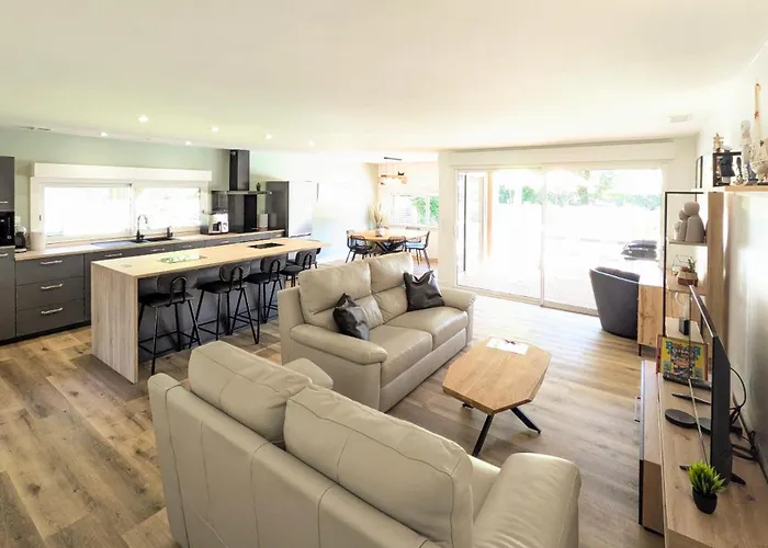 La Royale Chic Piscine chauffée vélos à disposition Proche océan et golf