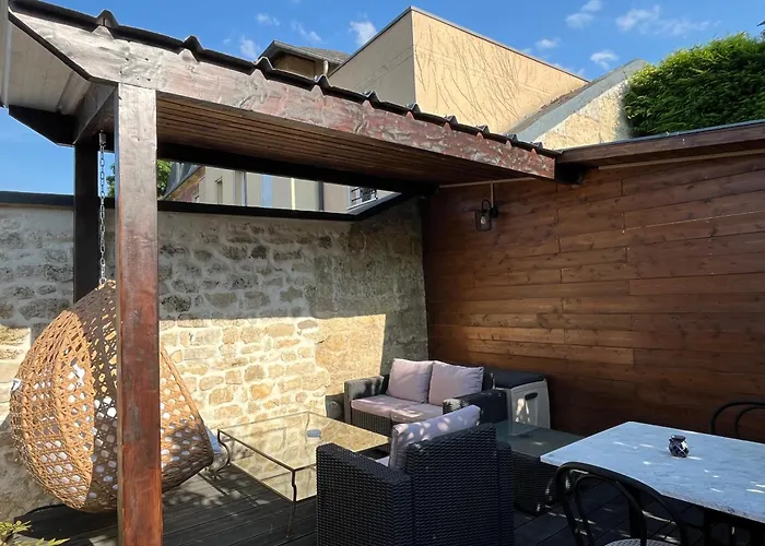 Studio Luxe + jardin et terrasse