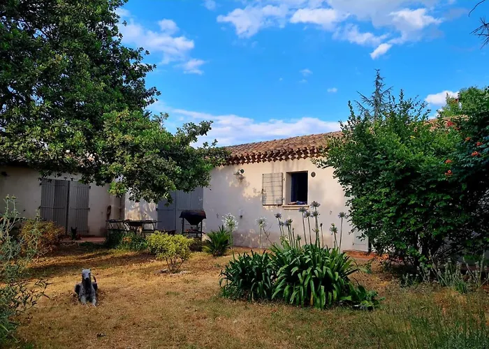 Heure Bleue Uzès Villa d'antiquaire 160 m2 Suites et Jardin