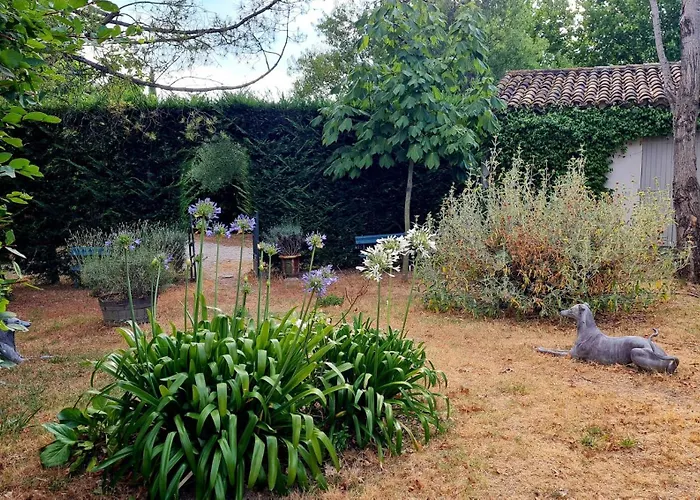 Heure Bleue Uzès Villa d'antiquaire 160 m2 Suites et Jardin