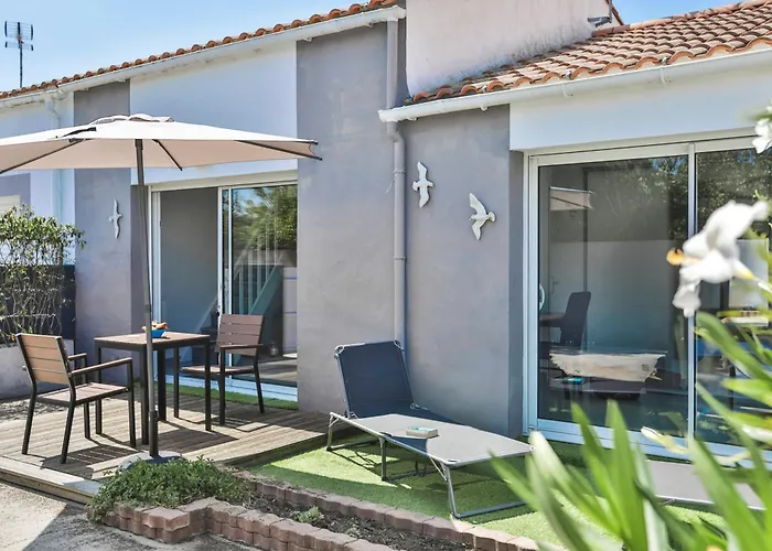 La tranquilité bleue - Maison avec Parking cloturé