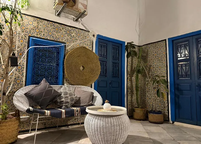 Arabesque style in Sidi Bou Saïd