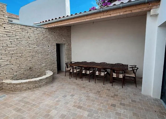 Maison - Vue mer - Clim et Piscine - 6 ch - 4 sdb - Sauna - St Martin de Ré