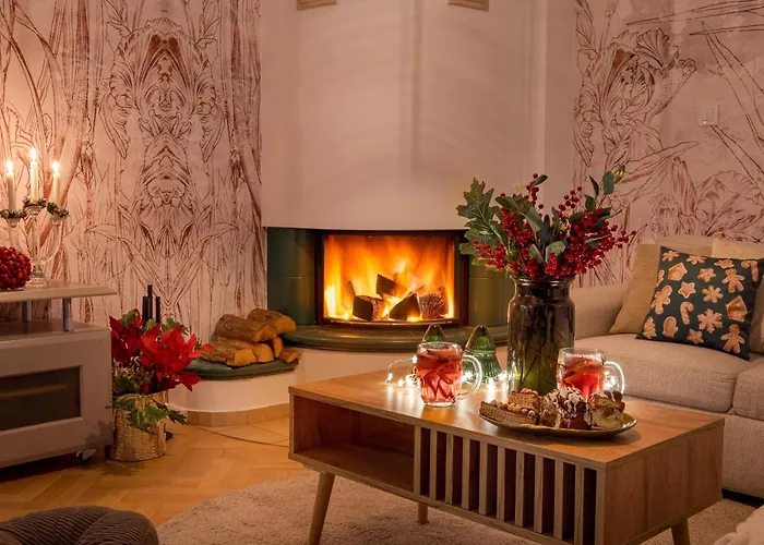 Warm & Cosy 2-Store 3-Br House With Fireplace, Living Room, Garden, Terrace, Balcony & Parking 30 Minutes From Warsaw Centre