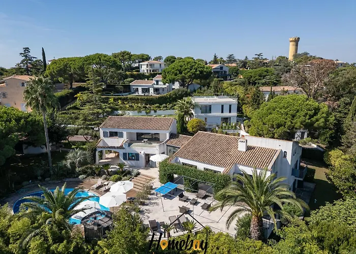 Villa Rose Pool Sea View Super Cannes