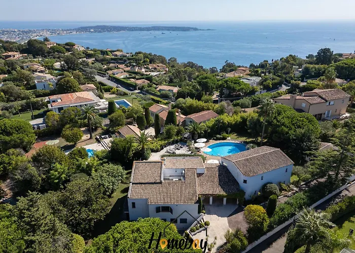Villa Rose Pool Sea View Super Cannes