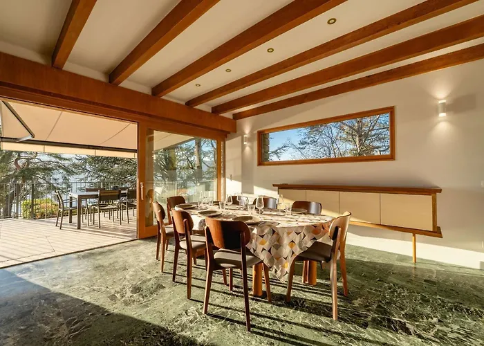 Villa Sarmaz – Accès direct au lac et ponton privé