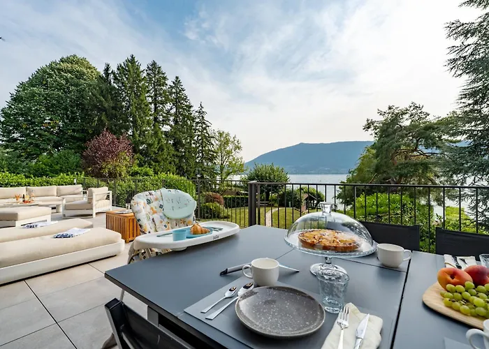 Villa Sarmaz – Accès direct au lac et ponton privé