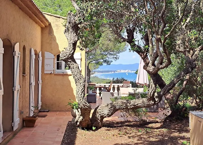 Bastide Presqu Ile De Giens Superbe Vue Mer Piscine