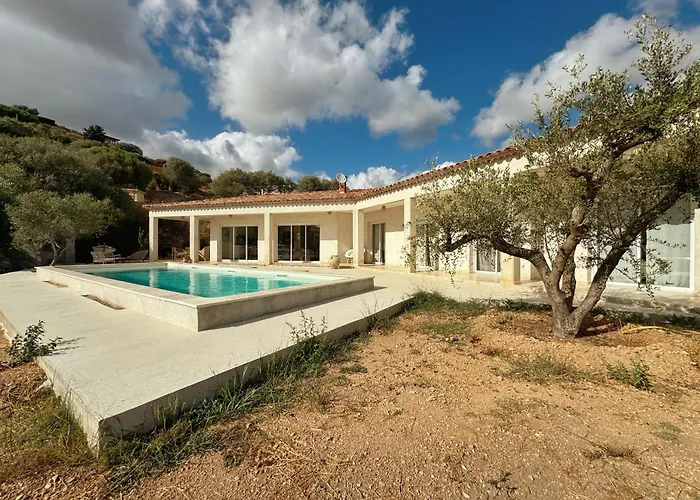 Villa Casa Bianca Sagone Piscine privée et Vue mer Familiale