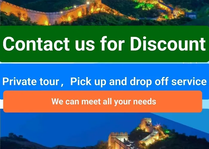 Beijing Badaling Great Wall Caos Courtyard Guesthousel 1Private English Tour Guide 2Pick Up&Drof Off &Landmark Visiting Serivice3Very Near To Badaling Great Wall4Offer Free Beijing Travel Guide5Traditonal Chinese Courtyard