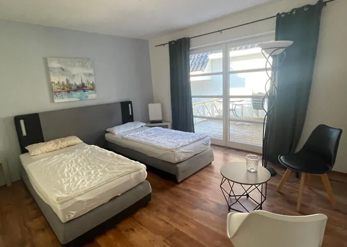Hamburger Villenviertel, Ganzes Haus Mit 5 Einbettzimmern,1 Esszimmer