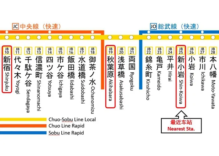 Shinkoiwa House Near Jr Line Easy Access To Airport & Disney